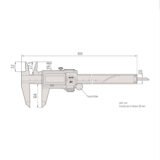 Mitutoyo-500-754-10-Digital-Vernier-Ca33liper1