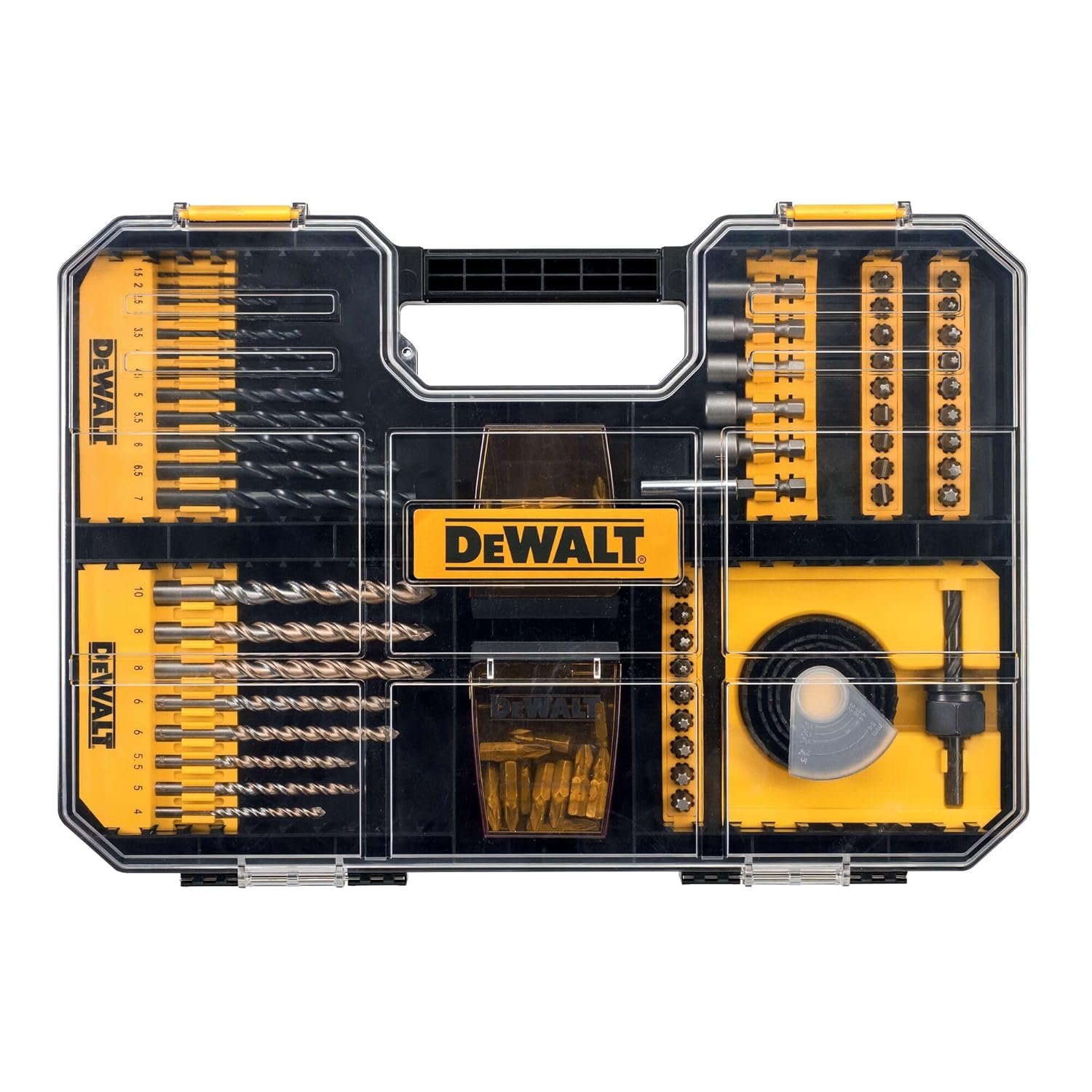 DEWALT DT71569-QZ High Performance - Fit T-STAK IV Drawer - 100 Piece Drill Drive Set, Ideal for DIY and Professional Screwdriving Applications