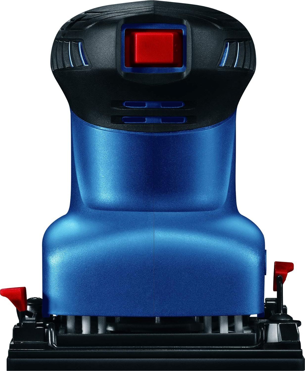 Bosch GSS 140 Electric Orbital Sander, 220W, 14,000 rpm, 28,000 opm, Oscillating Dia. 1.5 mm, 101 x 112 mm Sanding Plate, Multi Grip, Low Vibration, 1.2 Kg + 3 Bosch sanding sheets, 1 Year Warranty